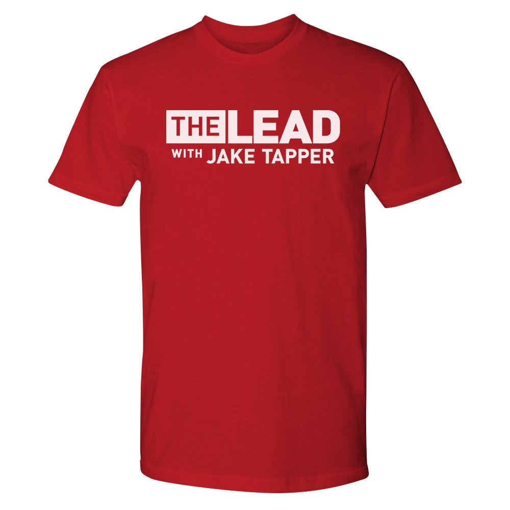 The Lead with Jake Tapper Logo Adult Short Sleeve T-Shirt-2