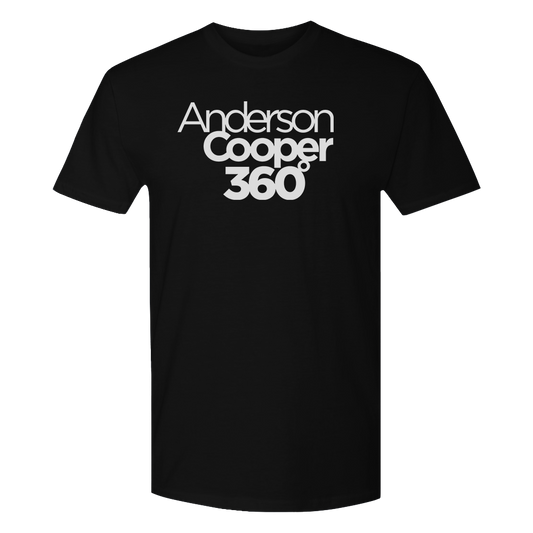 CNN Anderson Cooper Logo Adult T-Shirt-0