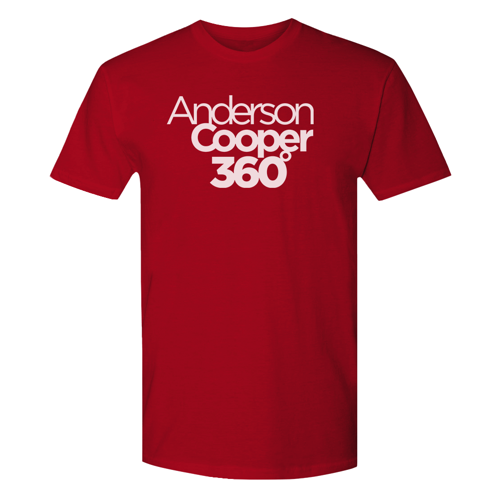 CNN Anderson Cooper Logo Adult T-Shirt