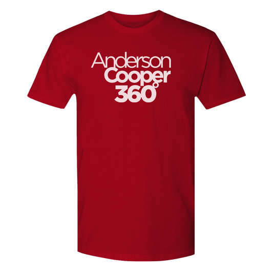 CNN Anderson Cooper Logo Adult T-Shirt-2
