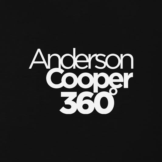 CNN Anderson Cooper Logo Adult T-Shirt-1