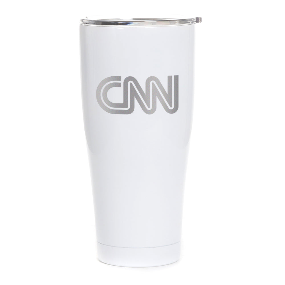 CNN Logo Laser Engraved Tumbler