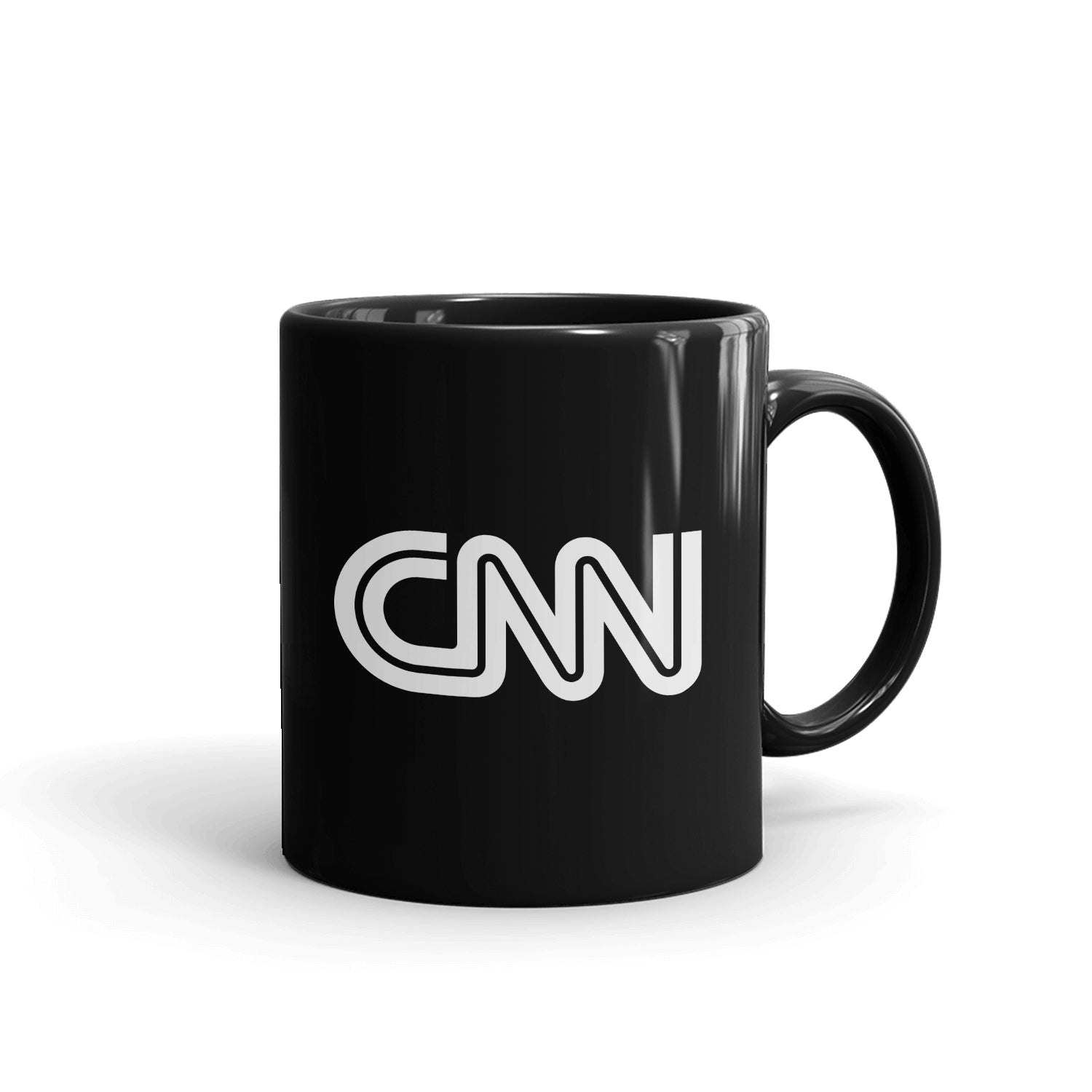 CNN Logo Black Mug-2
