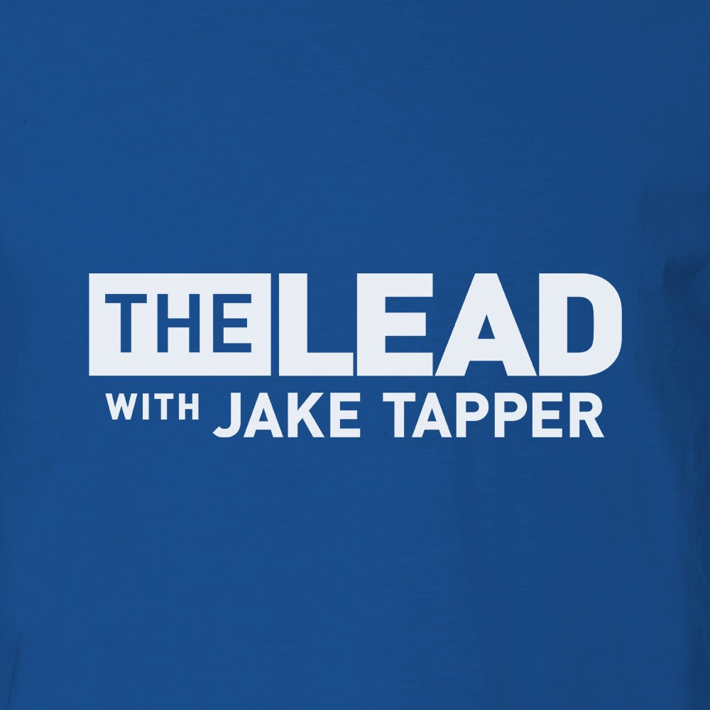 The Lead with Jake Tapper Logo Adult Short Sleeve T-Shirt-1