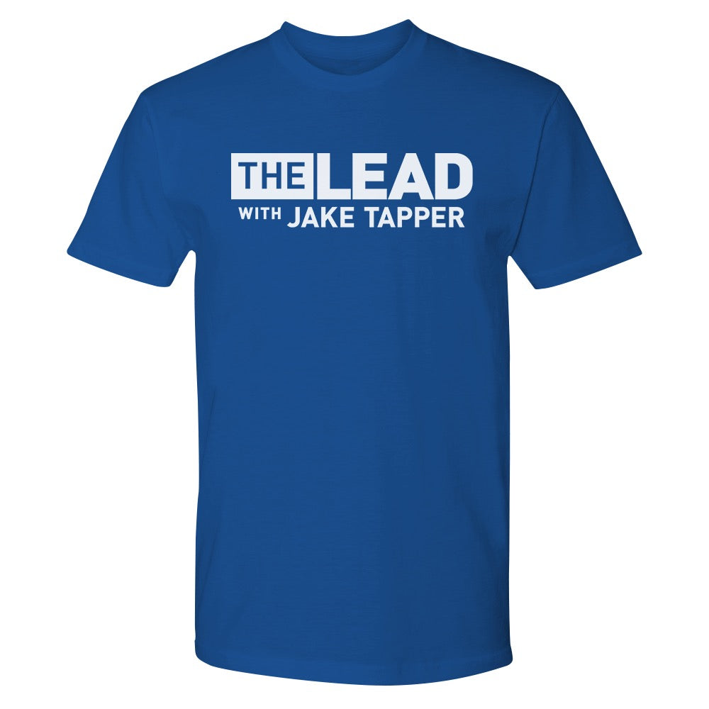 The Lead with Jake Tapper Logo Adult Short Sleeve T-Shirt-0