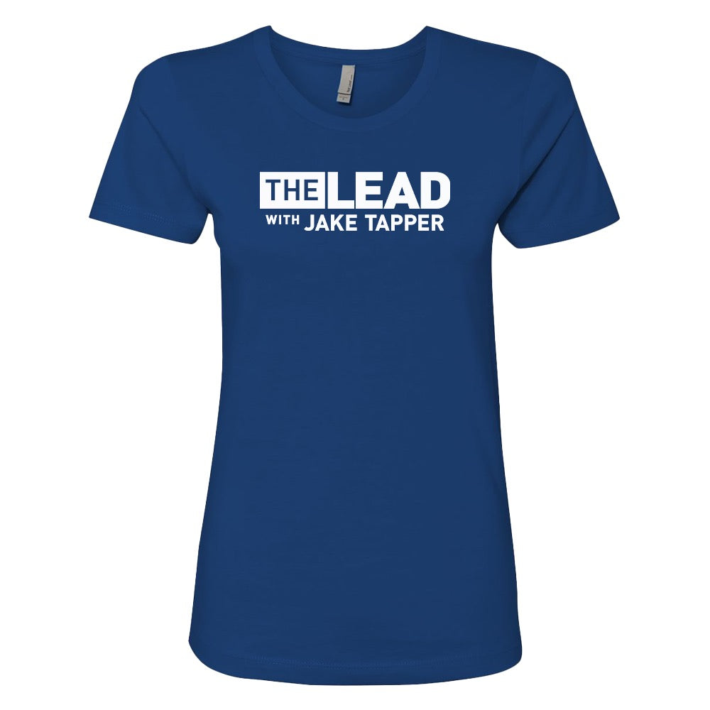 The Lead with Jake Tapper Logo Women's Short Sleeve T-Shirt-2